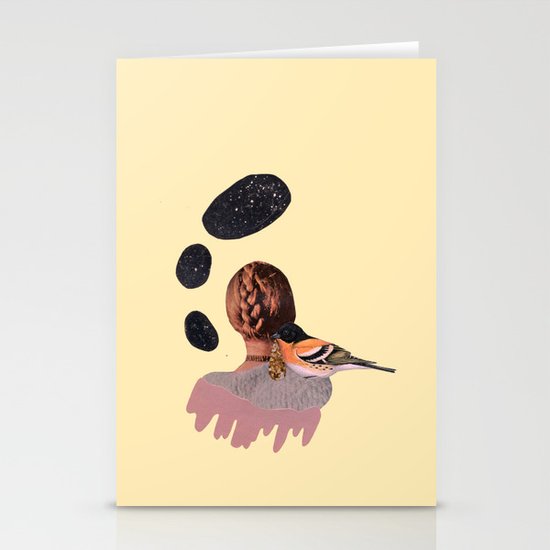 all at once, disappeared Stationery Cards