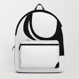 Crow Quill Pen Tail Icon Backpack