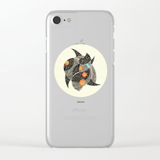 - summer spaceships of love - Clear iPhone Case