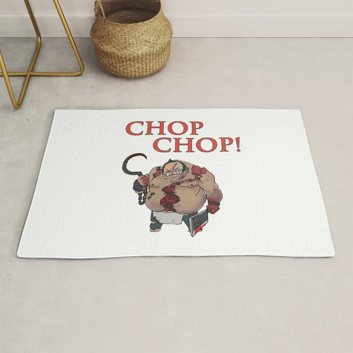 Chop Chop Dota2 Pudge Defense Of The Ancients Rug By Gamersclub