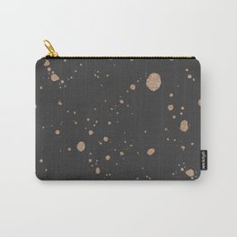 Gold Splatters Carry-All Pouch