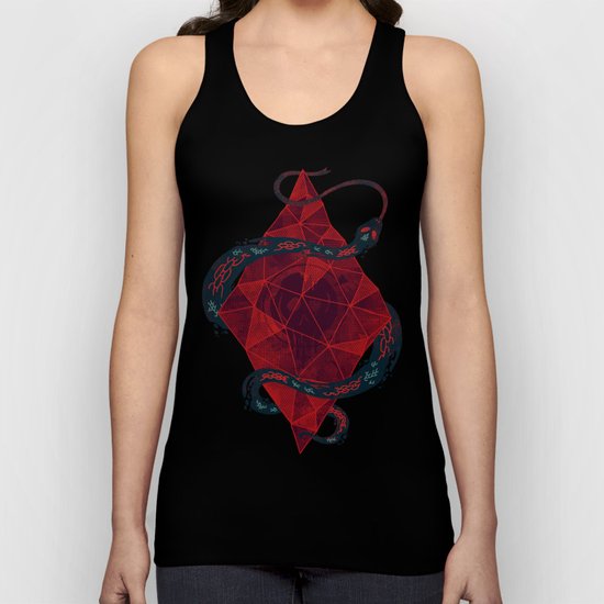 Scarlet Crystal Unisex Tank Top