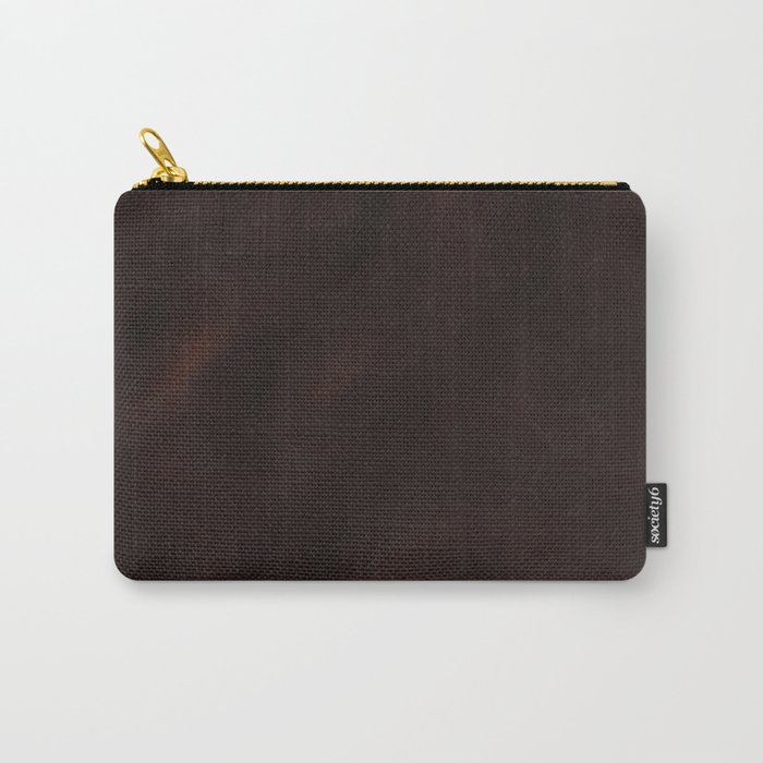Dark Brown Carry-All Pouch