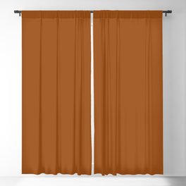 Cello Admiration ~ Ginger Blackout Curtain