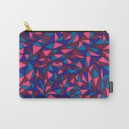 Triangles Carry-All Pouch | Abstract, Collage, Pattern 