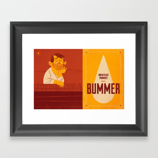 Nehemiah Confronts God (by Lydia Nichols) Framed Art Print