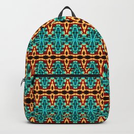 Blue & Copper Connected Stars Backpack