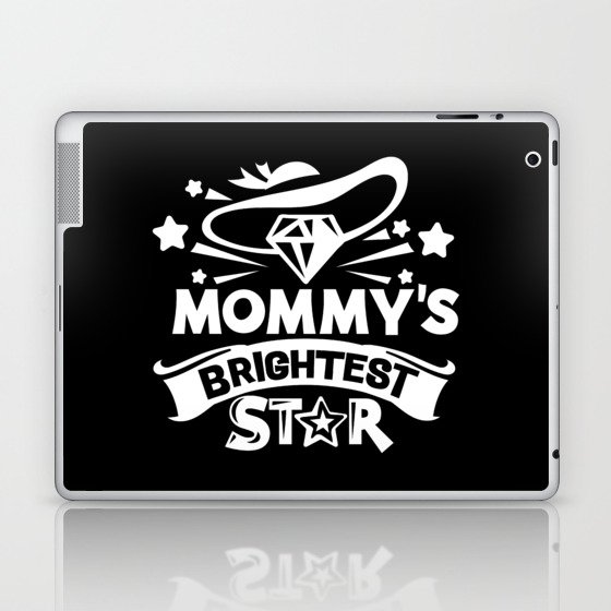 Mommys Brightest Star Cute Children Laptop & iPad Skin