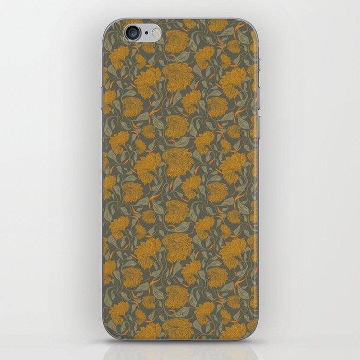 Ornamental Floral Print-2 iPhone Skin