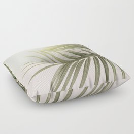 Sun-kissed Palm Floor Pillow