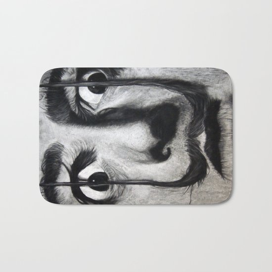 I am drugs ( Salvador Dali ) Bath Mat