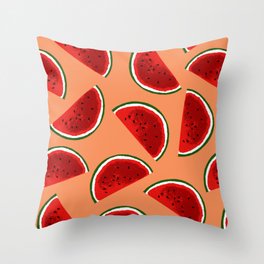 Watermelon Pattern Throw Pillow