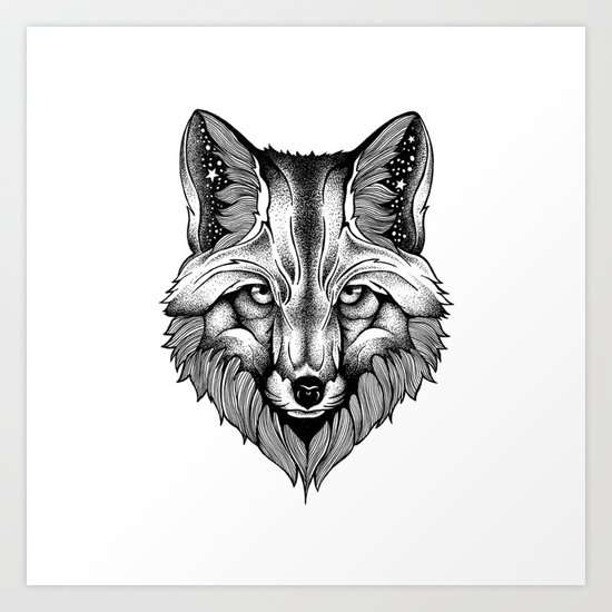 FOX Art Print