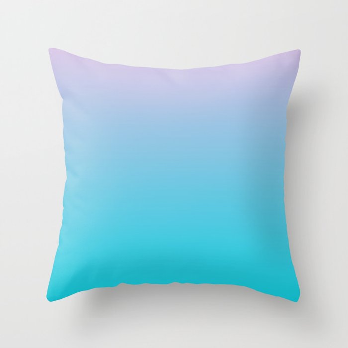 Blue ombre pillow online