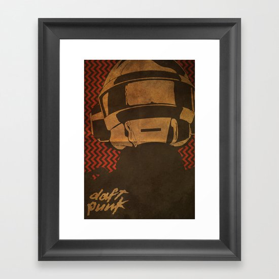 Daft Punk Thomas Bangalter I Framed Art Print