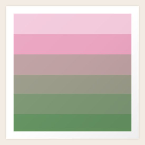 Petunia Ombre Art Print