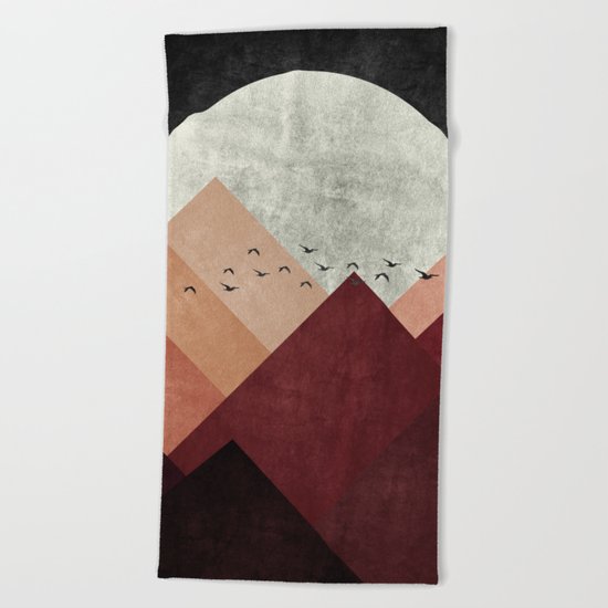 Nature view Beach Towel