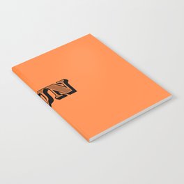 Sun - Orange Typography Motivational Positive Quote Decor Design Notebook