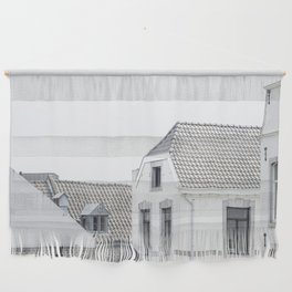 White Houses and Rooftops | Architecture Maastricht Netherlands Wall Hanging