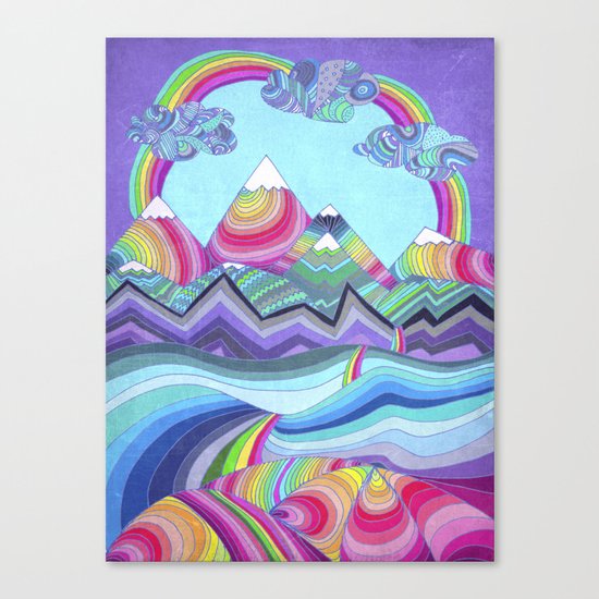 Somewhere Over The Rainbow Canvas Print
