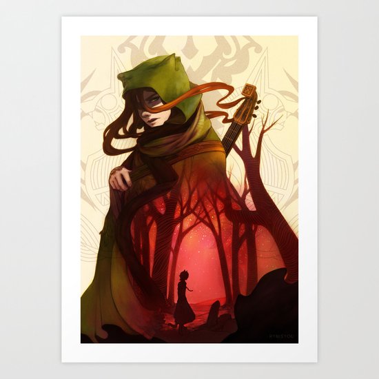 lamento Art Print