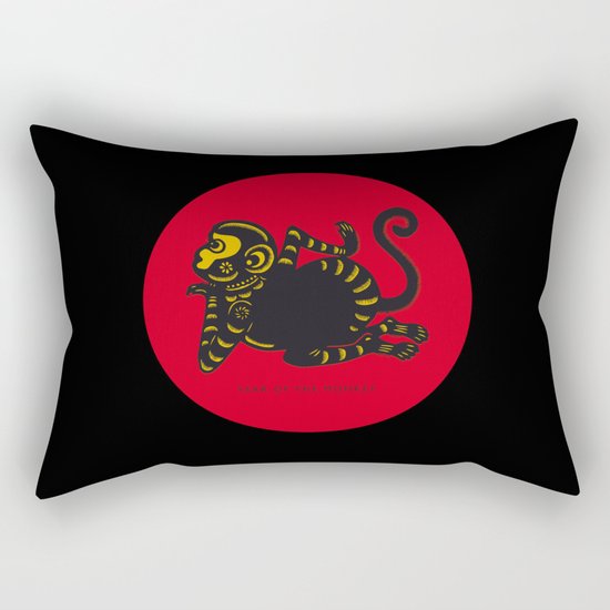 Year of the Monkey Rectangular Pillow