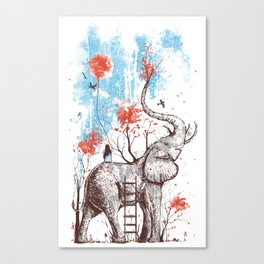 A Happy Place Canvas Print