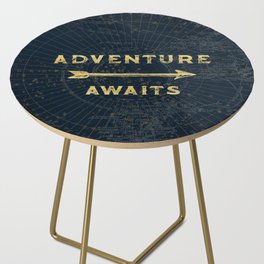 Adventure Awaits Side Table