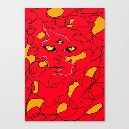 Beautiful Chaos Canvas Print