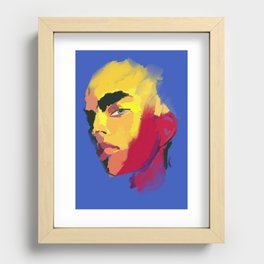 face it Recessed Framed Print