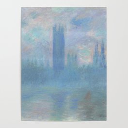 Houses of Parliament, London (1900–1901) by Claude Monet Poster