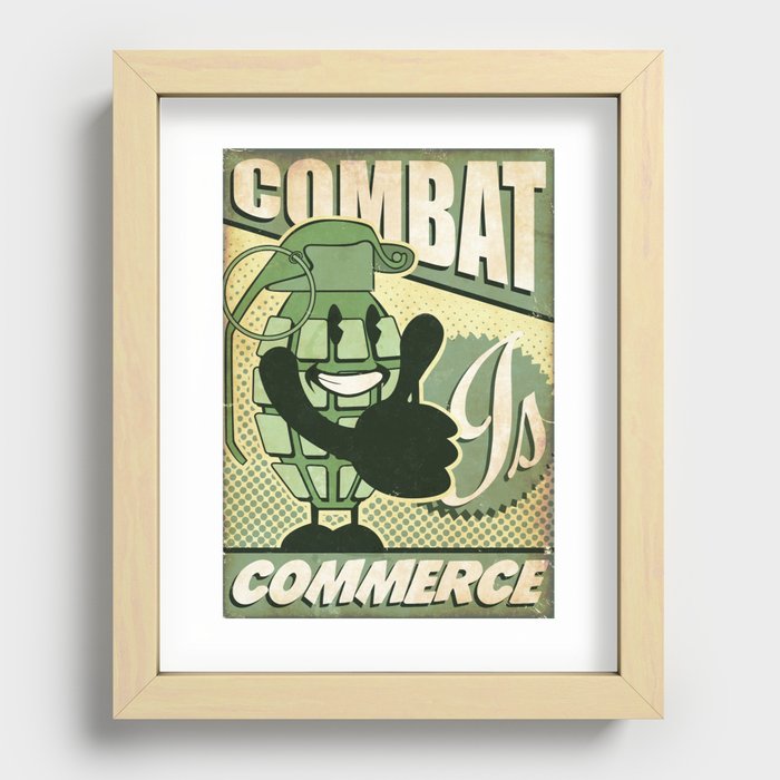 Commerce Recessed Framed Print