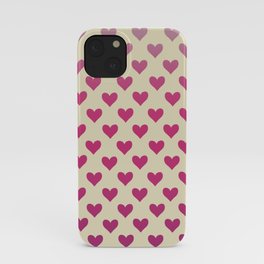 Retro Minimal Heart | Valentine’s Day iPhone Case