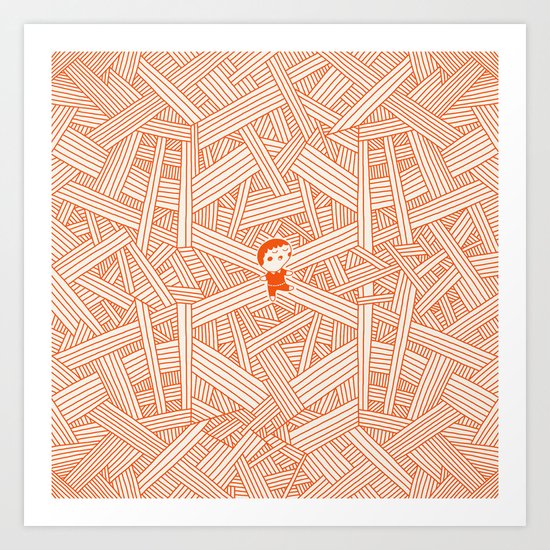Labyrinth Art Print