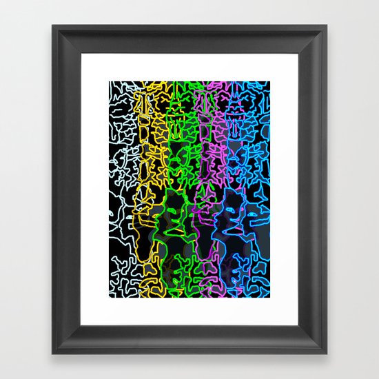 Angie Framed Art Print