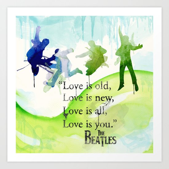 love is you Art Print