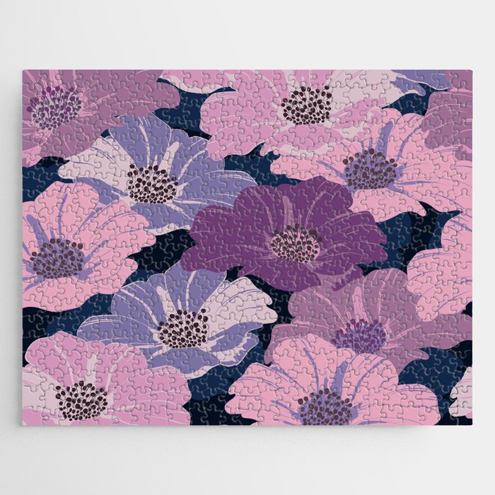 Abstract Flower Pattern 05 Jigsaw Puzzle