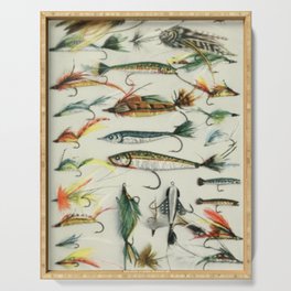 Fishing Lures Serving Tray