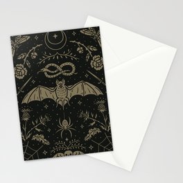 Cemetery Nights Stationery Card
