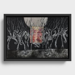 Wasteland, Baby Framed Canvas