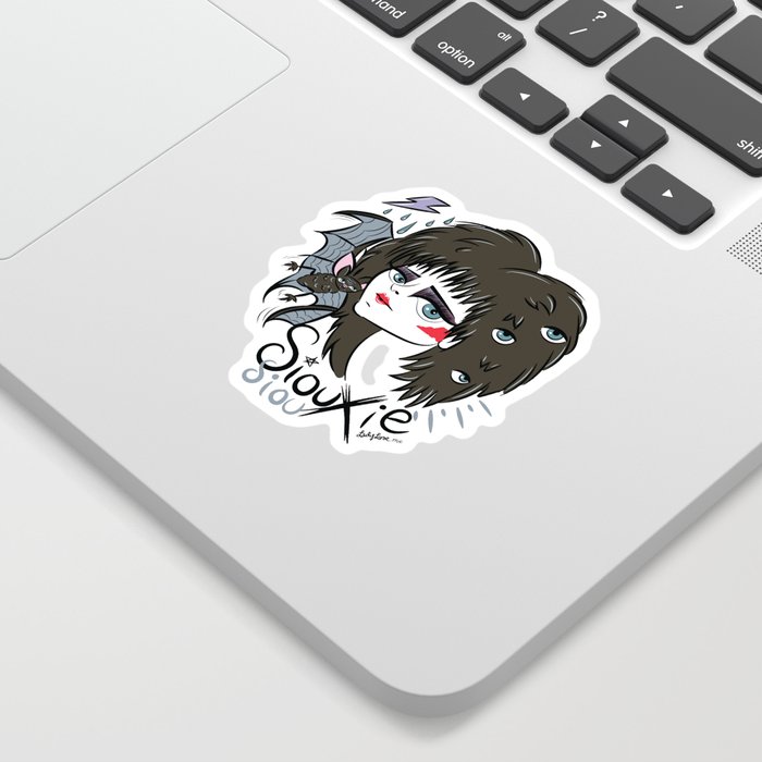 Goth Queen Siou xsie Sticker