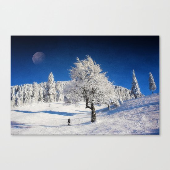 New Winter Day Canvas Print