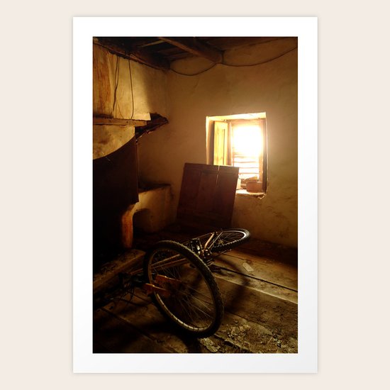 vintage house Art Print