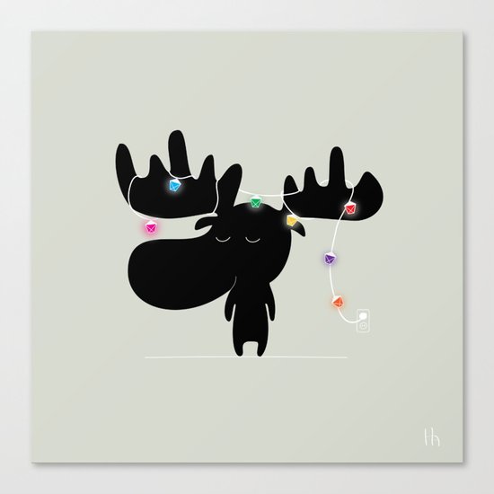 The Happy Christmas Canvas Print