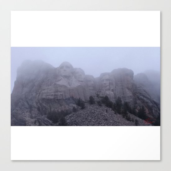 Mount Rushmore Canvas Print