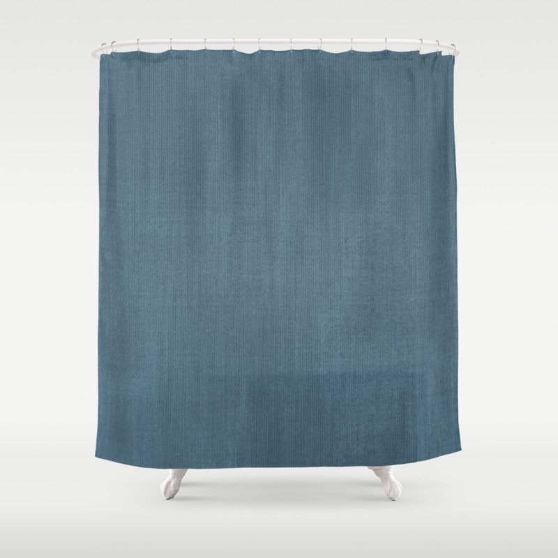 denim shower curtain