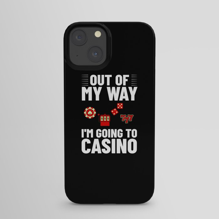 Casino Slot Machine Game Chips Card Player iPhone Case