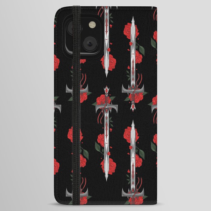 Thorn Sword Red iPhone Wallet Case