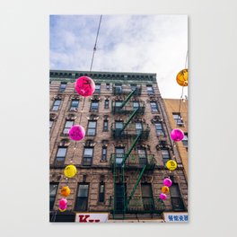 Chinatown New York City | Travel Photography Canvas Print