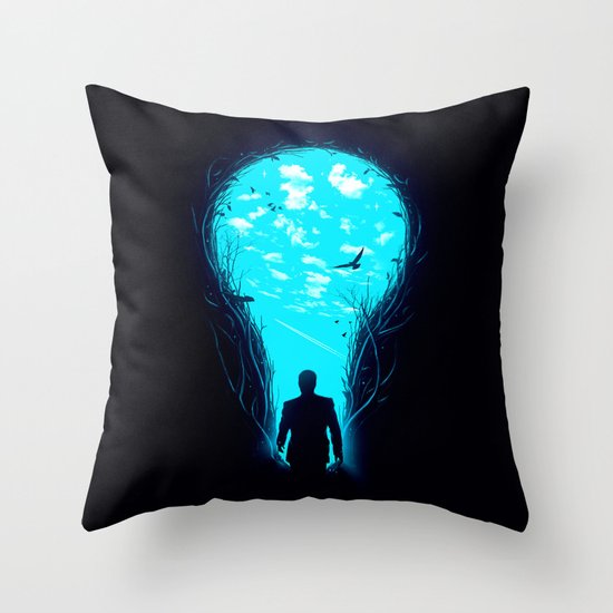 Bright Side Throw Pillow
